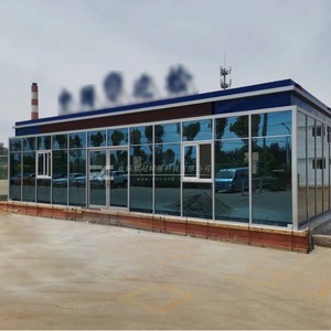 บูธยามเคลื่อนที่ Ruichoy โครงสร้างเหล็ก ดีไซน์ทันสมัย สำหรับใช้งานกลางแจ้ง - Product Image 2