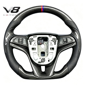 Volante de Fibra de Carbono Real V8carbon para Lova <span class=keywords><strong>RV</strong></span>, Accesorios Interiores para Auto, Piezas de Auto Modificadas, Estilo Racing, Personalizado - Product Image 1