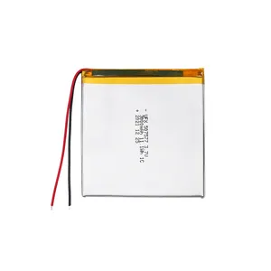 Bateria de controle remoto recarregável, bateria ufx 507577 3000mah 3.7v li-polímero