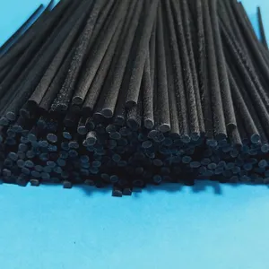 无味香传播棒2 * 150毫米聚酯纤维黑色芦苇棒15厘米香薰棒