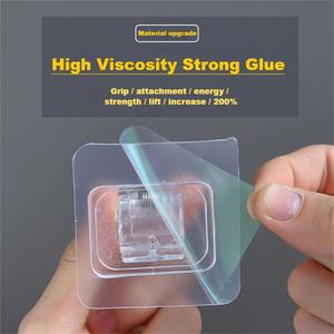 Accessoires de <span class=keywords><strong>tringle</strong></span> à rideaux en <span class=keywords><strong>PVC</strong></span> modernes avec crochets adhésifs sans couture Fenêtre en métal en fer La maison comprend des poteaux de ruban à <span class=keywords><strong>rideau</strong></span> - Product Image 4