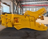 Pulvérisateur de béton hydraulique rotatif à 360° haute efficacité pour excavatrice de 18 à 25 tonnes