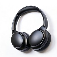 Casque audio pliable supra-auriculaire avec batterie amovible, casque sans fil, longue autonomie, stéréo HiFi pour téléphone, ordinateur portable, PC