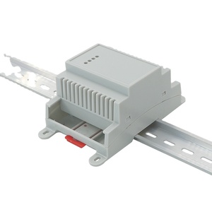PC Material Box, Din Rail <b>Electrical</b> Box <b>Instrument</b> Shell Plastic Power Module Shell, - Product Image 1