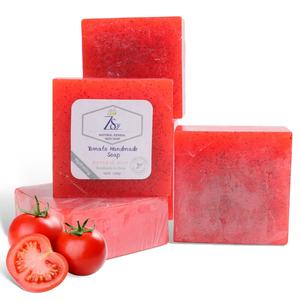 תווית פרטית הלבנת סבון עגבניות הברק שמן זית ויטמין c סבון בעבודת יד 100 גרם סבון אמבט - Product Image 1