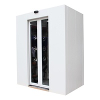 Cabine de douche à air purifié avec filtre HEPA double soufflage pour deux personnes |   Atelier sans poussière sur mesure non standardisé par le fabricant, puissance 0