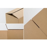 Boîte en Carton Ondulé Imprimé avec Logo Personnalisé, Recyclable pour Expédition et Déménagement