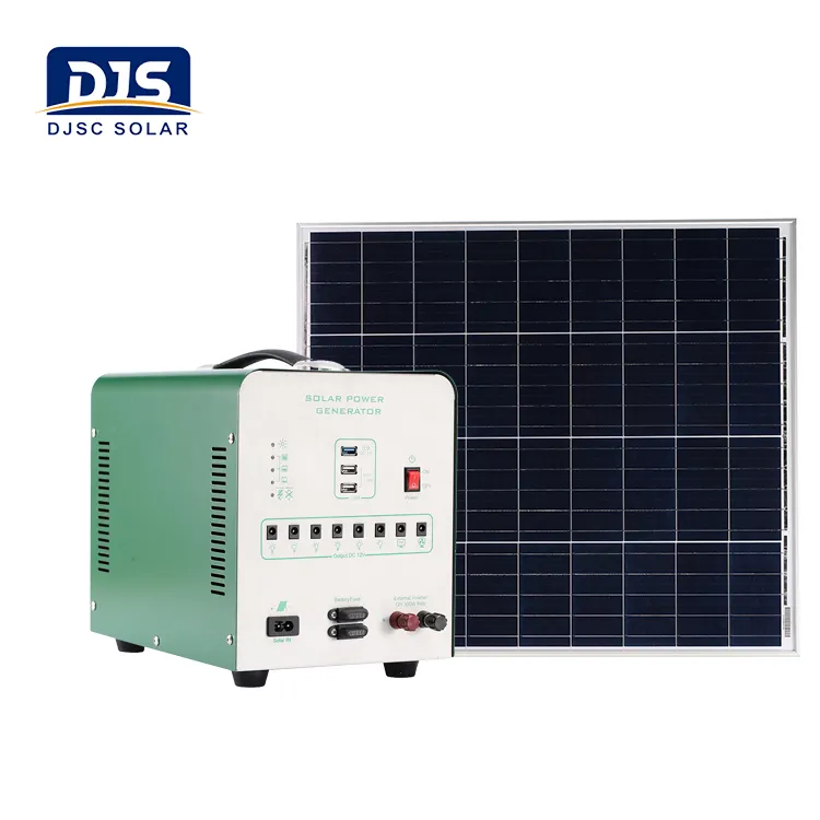 DJSC להשלים בית מקורה שמש אור מערכת אנרגיה סולארית מערכת עבור בית