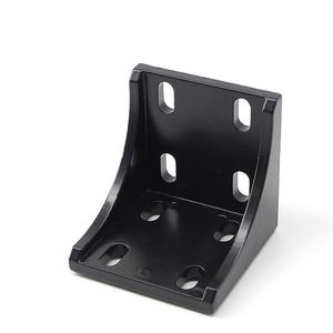 中国制造商1022 80*80毫米安装角支架2槽压铸铝角支架8080 - Product Image 2