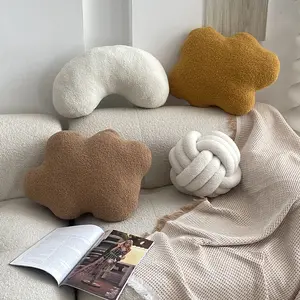 Almohada creativa de gran venta de alta calidad, almohada de cintura de terciopelo de peluche, accesorios de fotografía, cojín de juguete personalizado de felpa