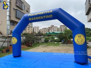 Arc d'entrée gonflable de ligne d'arrivée de début gonflable pour la décoration extérieure de festival de musique de course de <span class=keywords><strong>marathon</strong></span> - Product Image 2