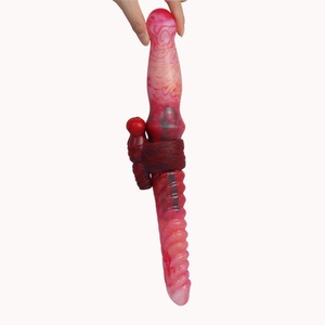 Nuevo Vibrador de 36 cm de Largo, 10 Modos, Silicona Recargable, Doble Cabeza, con Control, Juguete Sexual para Parejas, Hombres y Mujeres - Product Image 1
