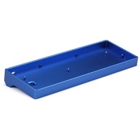 Clavier mécanique en acier inoxydable et aluminium usiné CNC pour alliage 6061, finition anodisée, design de disposition personnalisé, USB-C