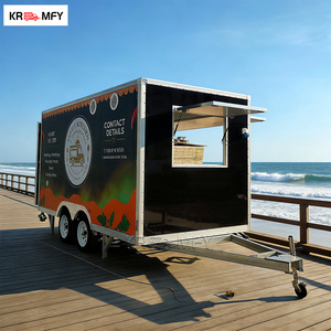 Remolque ahumador cuadrado para barbacoa con certificación CE, aprobado por DOT, equipado con todo lo necesario para parrilla de leña, hamburguesas, catering al aire libre y camión de comida. - Product Image 1