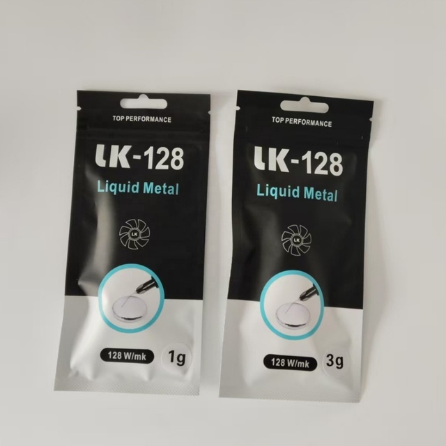 LT-100 Liquid Metal Thermal Paste for CPU GPU High Temperature 128W/mK 1G-10G Conductive Cooling for Laptop PS5