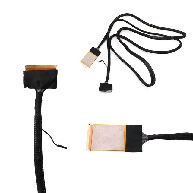 Custom Copper Wiring Harness FFC FPC Flexible Flat Ribbon Cable LCD LED Panel Display LVDS Cable