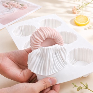 Moule à gâteau en silicone antiadhésif en une seule pièce, résistant au four, pour desserts français et mousses - Product Image 3