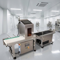 Machine d'inspection visuelle des sachets alimentaires avec vérification automatique de la date et équipement de rejet des produits défectueux
