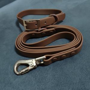 Conjunto de Correa y <span class=keywords><strong>Collar</strong></span> para Perro de Cinta Recubierta de PVC Impermeable, Sostenible, de Moda y Lujo con Logotipo Personalizado - Product Image 6