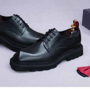 Zapatos Formales de Negocios para Hombre, de Piel Genuina con Diseño Floral, Impermeables, Ligeros, de Caña Alta, con Punta Puntiaguda, Hebilla Británica y Antideslizantes - Product Image 4