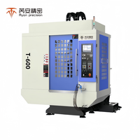 Centro de Mecanizado Vertical CNC Fanuc de 5 Ejes, Husillo BT30, Husillo Único, Fresadora Automática de Alta Precisión y Gran Capacidad
