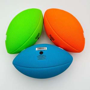 Ballons de rugby taille 5 pour enfants, design personnalisé, cuir PU, football américain avec photo - Product Image 1