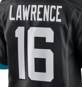 2025 nuevas camisetas de fútbol americano baratas cosidas en la parte superior Jacksonville #16 Lawrence #12 Hunter - Product Image 2