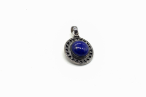 Colgante de Joyería Artesanal de Lapislázuli, Plata de Ley 925, Hecho a Mano, Joyería Étnica de Moda para Mujer, Fabricante y Proveedor Mayorista - Product Image 4