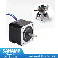Pasokan Pabrik RTS NEMA 17 Motor Stepper 4 Fasa 12V DC Murah 42x42x30 mm Motor Stepper (42SHD0681-15)