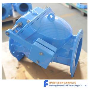 Vanne de refoulement à <span class=keywords><strong>clapet</strong></span> en fonte ductile avec joint en caoutchouc pour <span class=keywords><strong>eau</strong></span> <span class=keywords><strong>potable</strong></span>, <span class=keywords><strong>eau</strong></span> usée, DN300 PN10 EN558 Série 48 F6 - Product Image 2