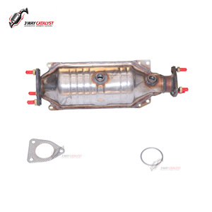 Ventas directas <span class=keywords><strong>de</strong></span> fábrica Escape OEM ODM Convertidor catalítico Silenciador Catalítico <span class=keywords><strong>de</strong></span> tres vías para Old Honda 3,0 Dual Oxygen - Product Image 3
