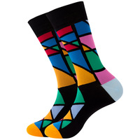 Chaussettes tendance tendance pour hommes Chaussettes déguisées en coton drôle Chaussettes colorées pour hommes sur mesure