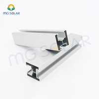 Chine rail de guidage de vente directe de fabricant de haute qualité pour rail de montage de toit en métal/tuile/béton de panneau solaire
