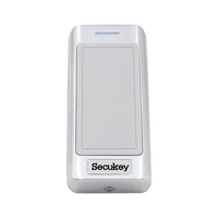 Lecteur de proximité RFID autonome en métal pour extérieur, 1000 utilisateurs, 125 kHz EM 13,56 MHz Mifare avec Wiegand pour système de contrôle d'accès aux portes
