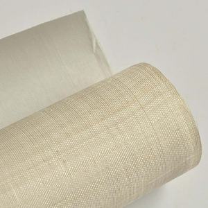 <span class=keywords><strong>Pura</strong></span> textura Abaca Grasscloth Material natural Revestimiento de paredes - Product Image 1