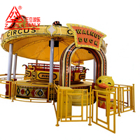 Manège Disco Turntable Tagada pour enfants Sanly, en fibre de verre et métal, couleur personnalisée, certifié CE, équipement de parc d'attractions
