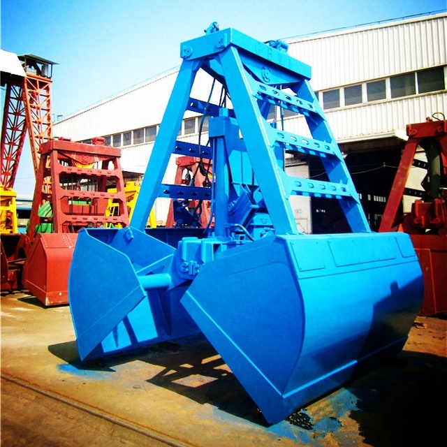 Wireless Remote Control Hydraulic Grab Bucket 5 Ton 6.5 Ton 7.5 Ton 9 Ton 10 Ton 11 Ton 15 Ton 17 Ton