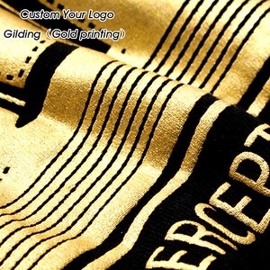 T-Shirt con Logo grafico e T-Shirt in cotone 100% maglietta personalizzata in lamina d'oro T-Shirt da uomo - Product Image 4