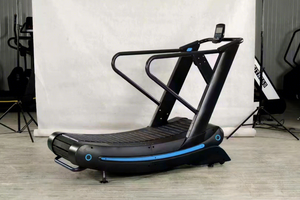 Tapis de course incurvé sans moteur, nouvelle génération, grande surface antidérapante, zéro consommation électrique, idéal pour les centres de bien-être, les spas et les salles de sport - Meilleure vente ! - Product Image 4