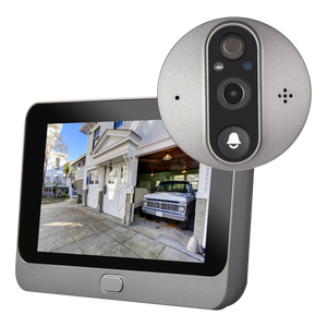 Смарт-камера Tuya с 2 Мп, Wi-Fi, глазок, видео, дверной звонок, 4,3, ich, ЖК-экран, видео, дверной звонок с монитором - Product Image 3