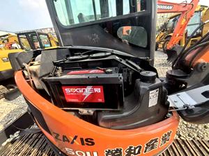 Miniexcavadora de orugas Hitachi ZX50U ZX50 pequeña de 5 toneladas usada, excavadoras hidráulicas usadas ZX 50U 50, original de Japón a la venta - Product Image 4