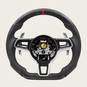 Volant en fibre de carbone vendu directement par l'usine pour Porsche Cayman Macan 911 970 986 991 991.1 992 993 <span class=keywords><strong>996</strong></span> 997 997.2 <span class=keywords><strong>Gt3</strong></span> 356 - Product Image 6
