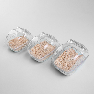 Baignoire pour petits animaux, boîte de bain de <span class=keywords><strong>sable</strong></span> pour hamster, salle de bain pour animaux avec <span class=keywords><strong>sable</strong></span> de bain et accessoires de pelle, souris, hérisson, lemming, gerbilles - Product Image 1