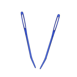Aiguilles à tapisserie courbées à pointe, aiguilles à tricoter et à tisser, aiguilles courbées à grand œil, <span class=keywords><strong>accessoires</strong></span> de couture DIY pour <span class=keywords><strong>tricot</strong></span> et <span class=keywords><strong>crochet</strong></span> - Product Image 5
