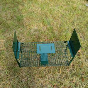 Insancıl avcılık Snare örgü kafes kontrolü büyük hayvan kunduz çakal vizon çakal köpek geçirmez tavşan tilki aquircat kedi tuzak kafesi - Product Image 3