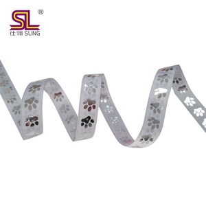 Высококачественные фабричные ленты с принтом в виде черной собачьей лапы - Product Image 4