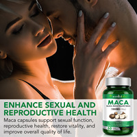 Acentiallabs Complément Alimentaire Personnalisé à Base de Maca - Capsules de Maca pour l'Équilibre Hormonal, la Vitalité et l'Énergie Masculine - Suppléments à Base de Racine de Maca