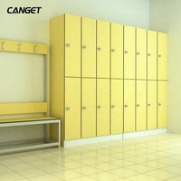 Casier durable imperméable d'étudiant de hpl d'impression numérique pour l'école