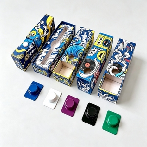 Custom Logo Printed Childproof Rigid Drawer <b>Box</b> <b>Cardboard</b> CR Packaging With EVA Liner For 0.5ml 1ml 2ml Small Cartridge <b>Storage</b> - Product Image 3