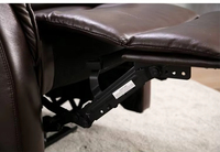 Hot Sale Wohnzimmer möbel Single Eco Leder Drehbarer Schaukel stuhl